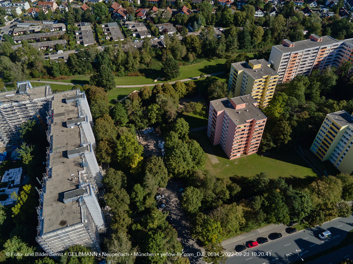 23.09.2022 - Sanierung am Karl-MArx-Ring 11-21 in Neuperlach